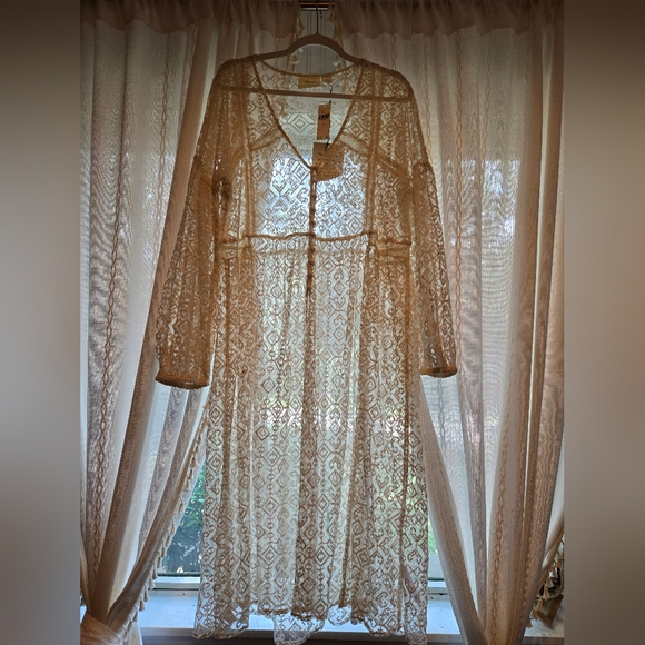 NWT Anthropologie Maeve San-Michel Lace Duster - Picture 3 of 9